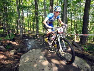 Catherine Pendrel (Luna) went almost wire to wire in her win. Photo by Dave Kraus