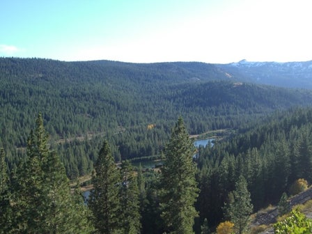 Coldstream Canyon and the Sierra Crest in the background. Photo by Jamie Bate