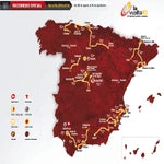mapa The 2010 Vuelta