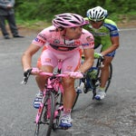 Giro d'Italia 2010 stage 19 Arroyo chases