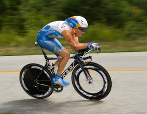 2010 U.S. professional time trial championships, Greenville, S.C. Dave Zabriskie wins 2010 U.S. professional time trial championships, Greenville, S.C. Dave Zabriskie wins