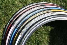 SO_bonty1 In the new R-Series of road tires from Bontrager, the R3 line will be available in a veritable rainbow of seven colors.