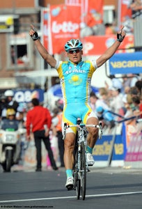 2010 Liege-Bastogne-Liege, Alexander Vinokourov wins 2010 Liege-Bastogne-Liege, Alexander Vinokourov wins