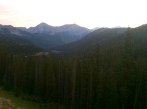 The high country from Monarch Pass.
