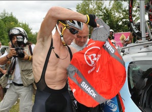 2010 Tour de France, stage 20, Lance Armstrong 2010 Tour de France, stage 20, Lance Armtrong