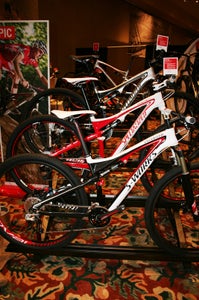 The complete family of 26-inch wheeled Epics remains intact. Photo by Zack Vestal