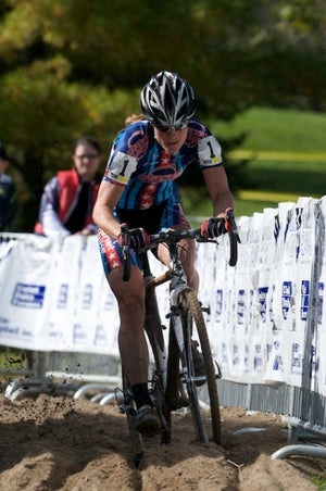 2009 Cincinnati Cyclocross Festival day 3, Katie Compton 2009 Cincinnati Cyclocross Festival day 3, Katie Compton