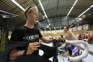 Cameron Meyer at the 2009 Perth GP Cameron Meyer at the 2009 Perth GP