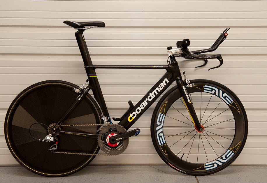 Boardman Bikes prototype time trial bike Velo