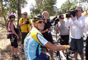 2009 Tour Down Under, Lance Armstrong 2009 Tour Down Under, Lance Armstrong