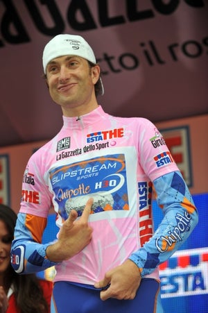 2008 Giro d'Italia: Vande Velde in pink 2008 Giro d'Italia: Vande Velde in pink