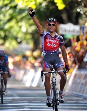 2009 Giro d'Italia, stage 20: Philippe Gilbert wins 2009 Giro d'Italia, stage 20: Philippe Gilbert wins