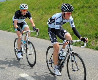 2011 Tour de Romandie, stage 2 - Sörensen and Stamsnijder 2011 Tour de Romandie, stage 2 - Sörensen and Stamsnijder