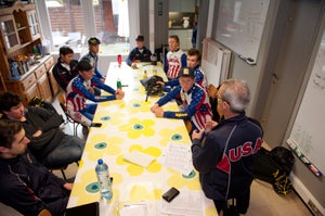 USA Cycling's U23 team, Izegem, Belgium