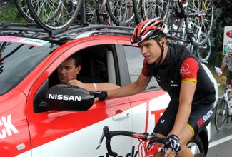 2011 Giro d'Italia stage 19, Selander and Ekimov 2011 Giro d'Italia stage 19, Selander and Ekimov