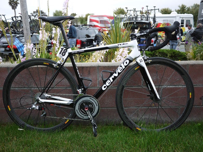 ATOC Pro Bike Christian Vande Velde s Cervelo R3SL Velo