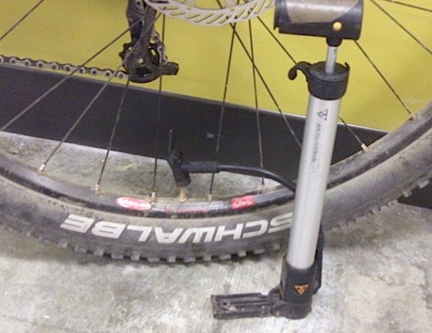mountain morph bike pump