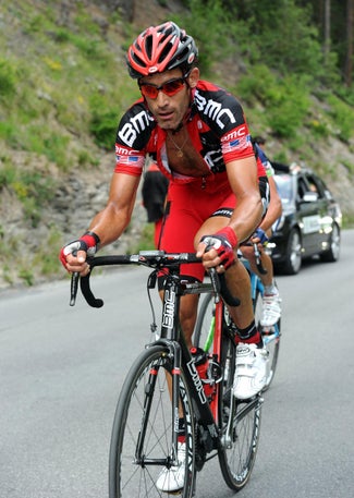 2011 Tour de Suisse, stage 7: George Hincapie 2011 Tour de Suisse, stage 7: George Hincapie. Photo: Graham Watson | www.grahamwatson.com