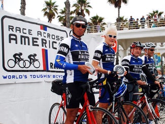 2011 RAAM: Race pioneers: Haldeman, Howard, Marino and Shermer 2011 RAAM: Race pioneers: Haldeman, Howard, Marino and Shermer