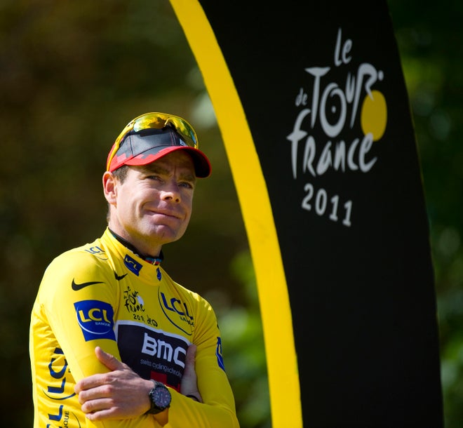 2011 Tour de France, stage 21, Cadel Evans 2011 Tour de France, stage 21, Cadel Evans
