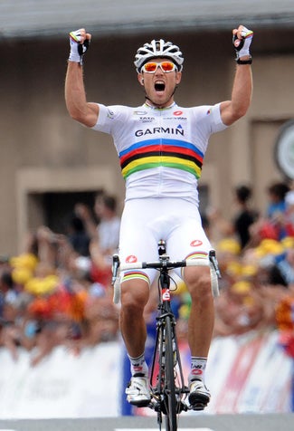 Yes! 2011 Tour de France, stage 13, Thor Hushovd