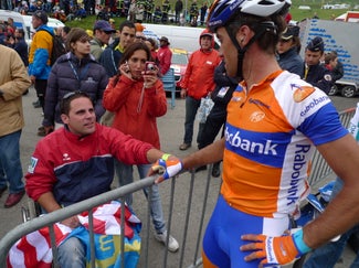 Barredo's fans 2011 Tour de France, stage 12