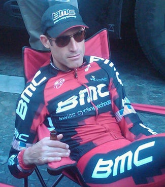 2011 Tour de France, stage 21, George Hincapie 2011 Tour de France, stage 21, George Hincapie