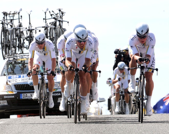 2011 Tour de France, stage 2, HTC-Highroad 2011 Tour de France, stage 2, HTC-Highroad