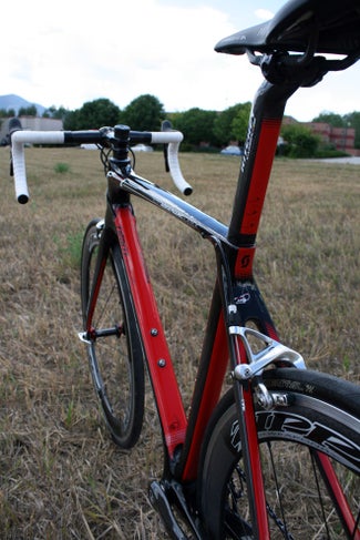 Review Scott FOIL Team Issue An aero road frame without the