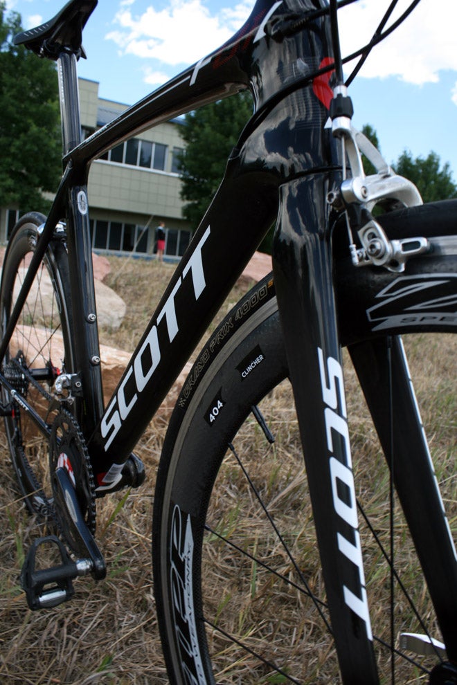 Review Scott FOIL Team Issue An aero road frame without the