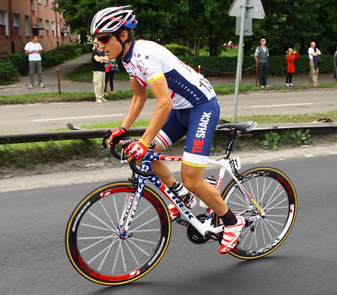 2011 Tour of Poland, stage 2: Matthew Busche U.S. champ Matthew Busche in Poland