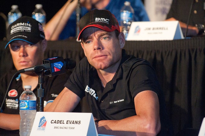 Yet another newser for Evans 2011 USA Pro Cycling Challenge, Colorado Springs news conference
