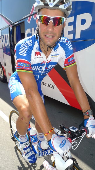 2011 Vuelta a España, stage 14, Tom Boonen 2011 Vuelta a España, stage 14, Tom Boonen