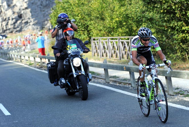 2011 Vuelta a España, stage 20, Carlos Sastre 2011 Vuelta a España, stage 20, Carlos Sastre