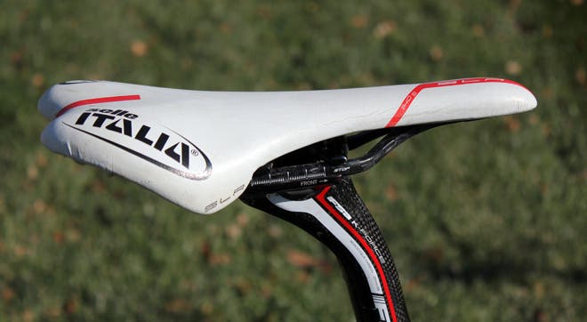 Selle Vintage Selle Italia Turbo Gel - Noire - Pour Vélo De Course - Occasion