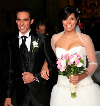 2011 Alberto Contador weds 2011 Alberto Contador weds