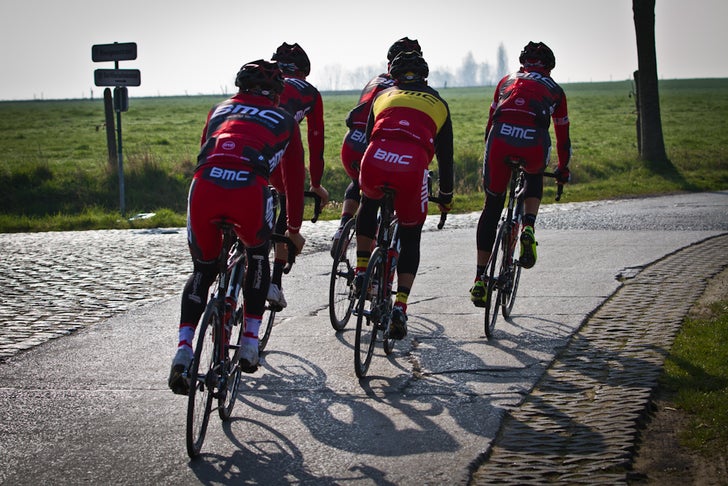 Gallery: Gilbert, BMC Racing preview Flanders - Velo