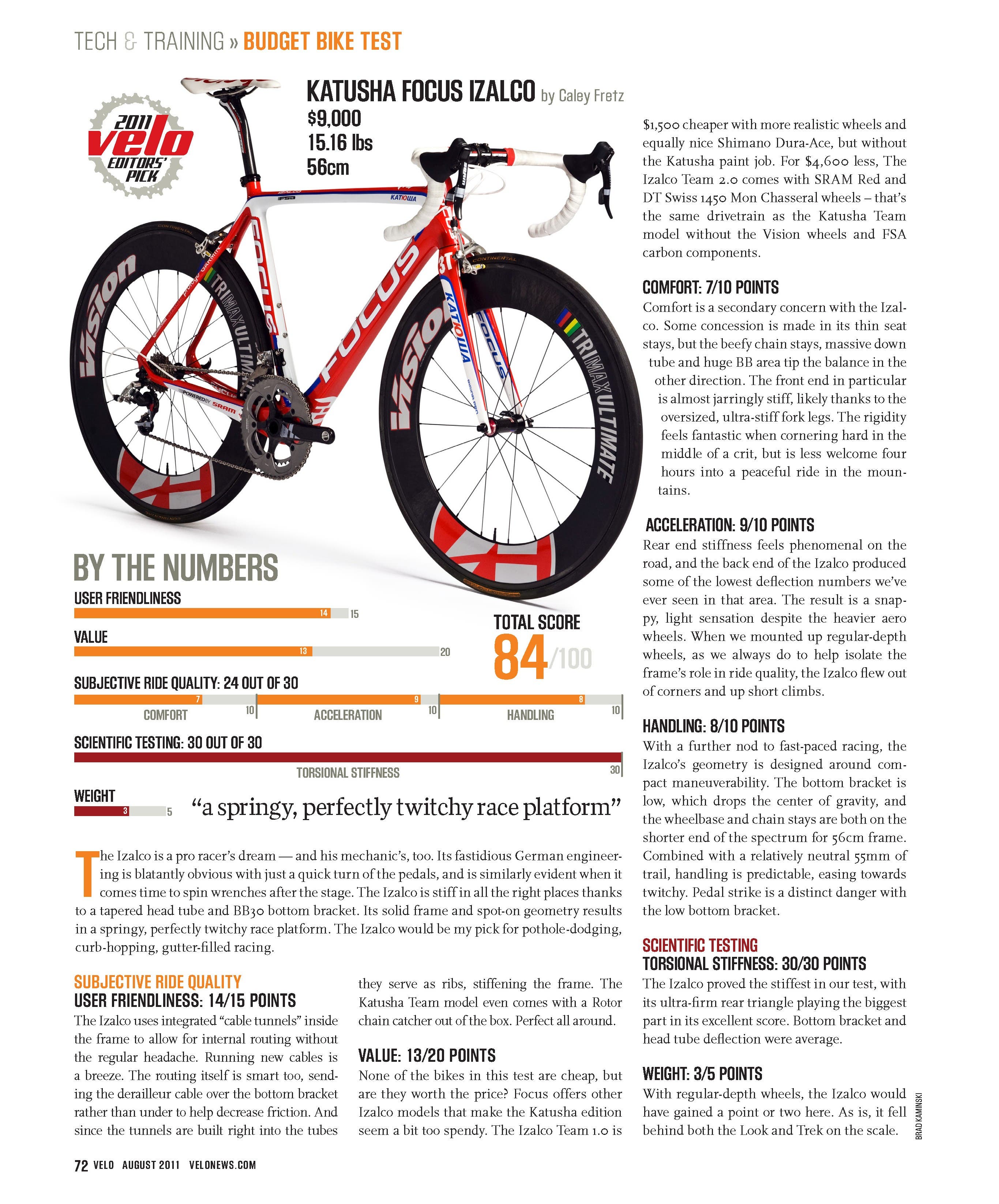 From the Pages of Velo: VeloLab tests bikes of the WorldTour
