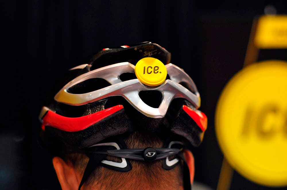 bike helmet sensor ILM Smart Adult Front Side Rear LED Light with Automatic G Drop into banked corners and roll flowy singletrack with confidence Wahoo+ANGi helmet crash sensor integration
