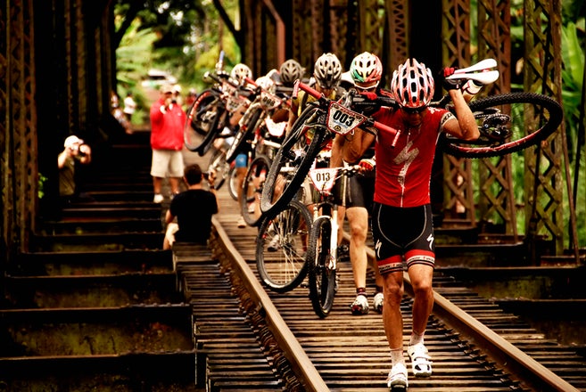 La ruta mountain online bike race