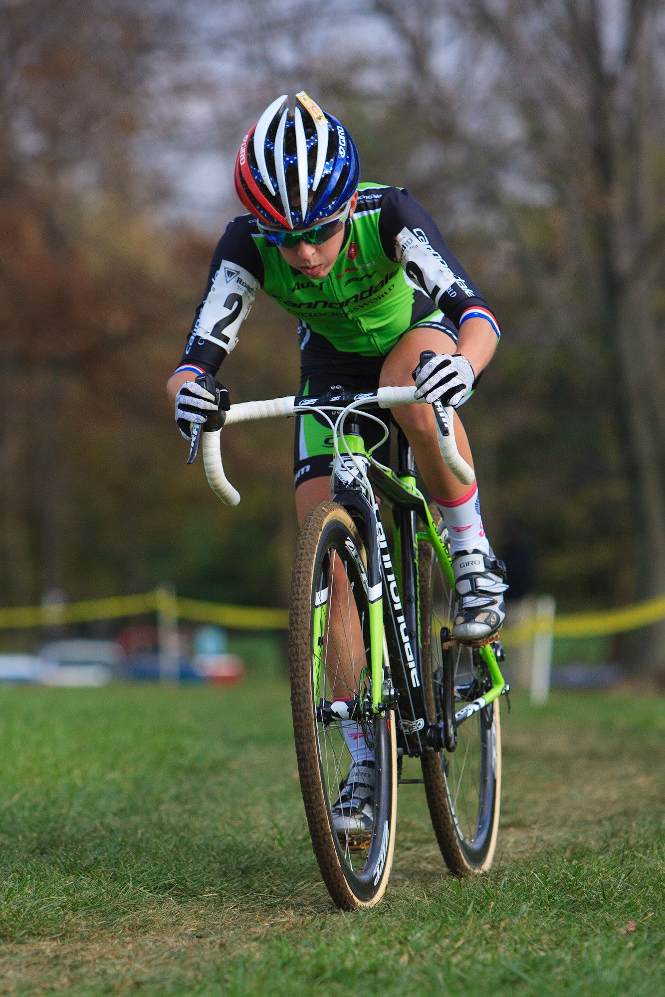 Kaitie Antonneau is among the most promising young female riders in top-level cyclocross in the world. Photo: Kent Baumgardt | Cincinnati Cyclocross Festival