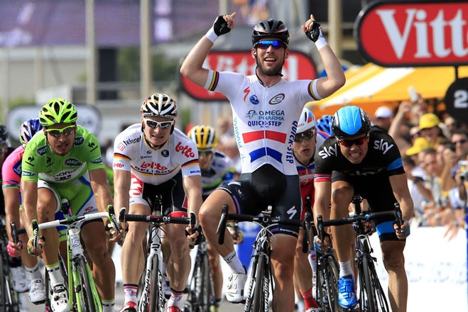 Cavendish wins stage 5 at the Tour in a classic sprint - Velo