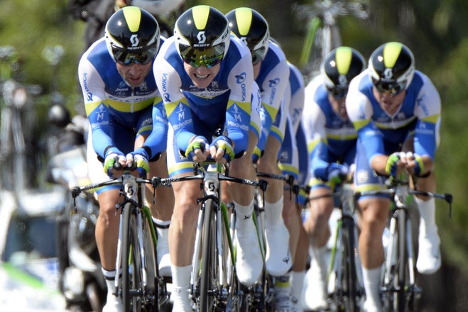Orica-GreenEdge wins TTT at Tour de France; Gerrans takes yellow - Velo