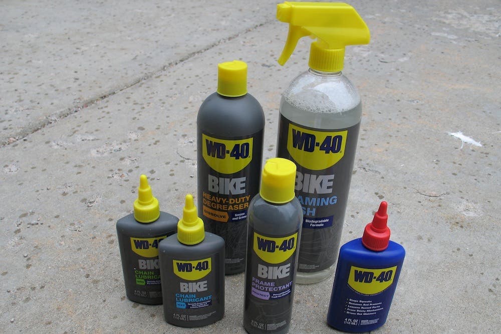 Reviewed: WD-40 bike products Reviewed: WD-40 bike products