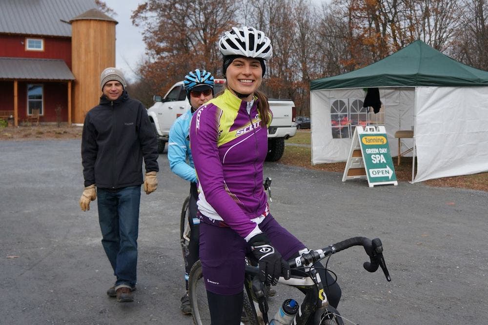After two races, Olympic triathlete Sarah Groff is hooked on cyclocross