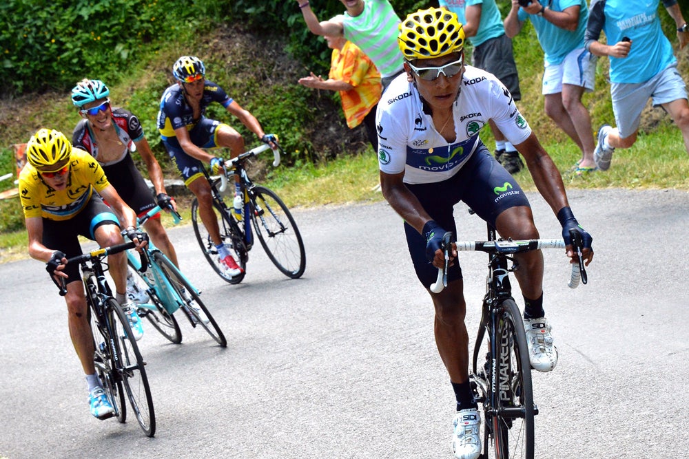 Nairo Quintana said the climber-friendly Giro course next May might suit him better than the Tour's route. Photo: Graham Watson | <a id="www.grahamwatson.com" href="http://grahamwatson.com">www.grahamwatson.com</a>