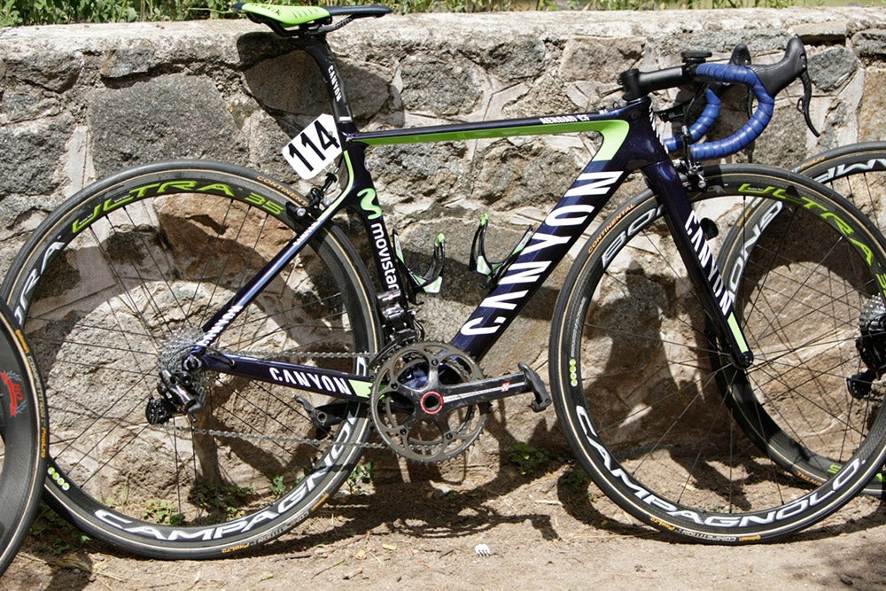 Pro Bike Gallery Nairo Quintana s Canyon Aeroad CF Velo