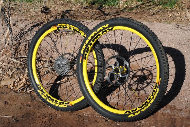 Reviewed Mavic Crossmax Enduro wheel system can take a beating on the trails Velo