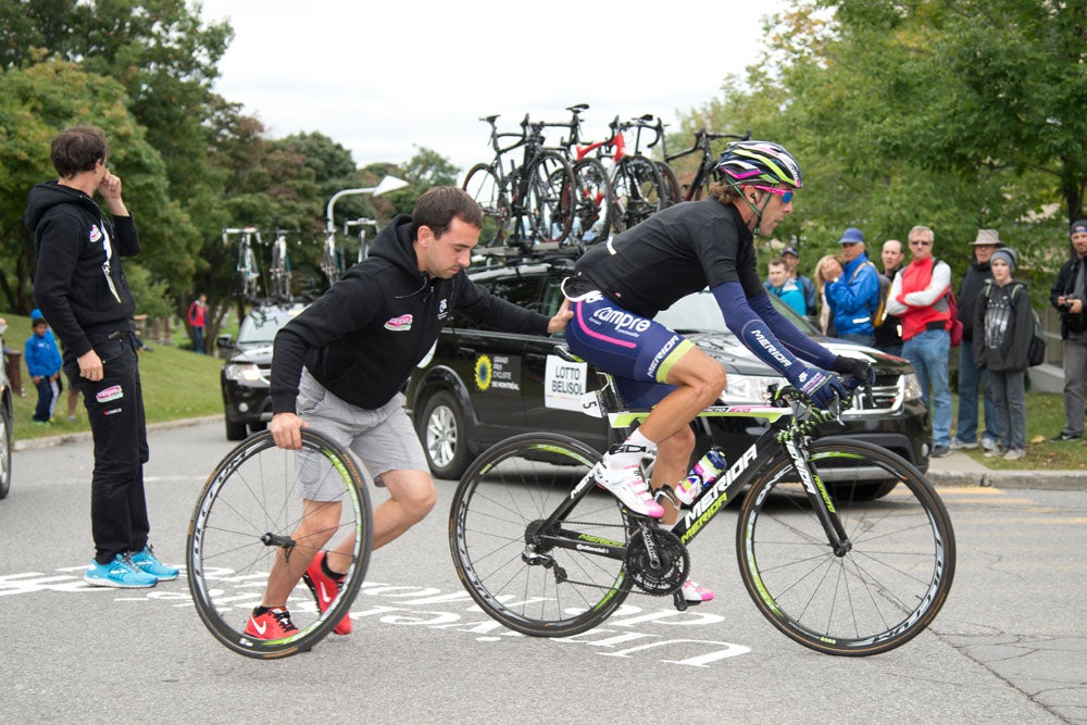 Julian Alaphilippe is racing in a US 120 500 watch because why