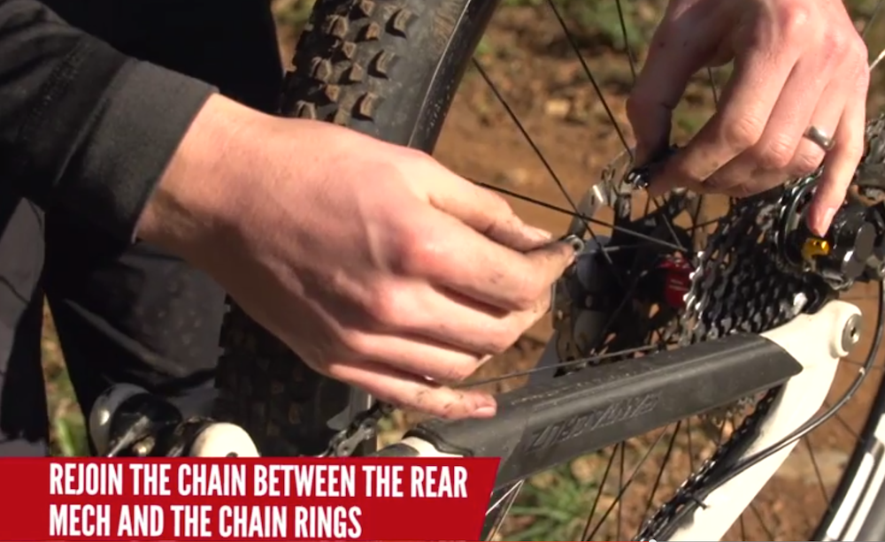 How to fix a broken chain